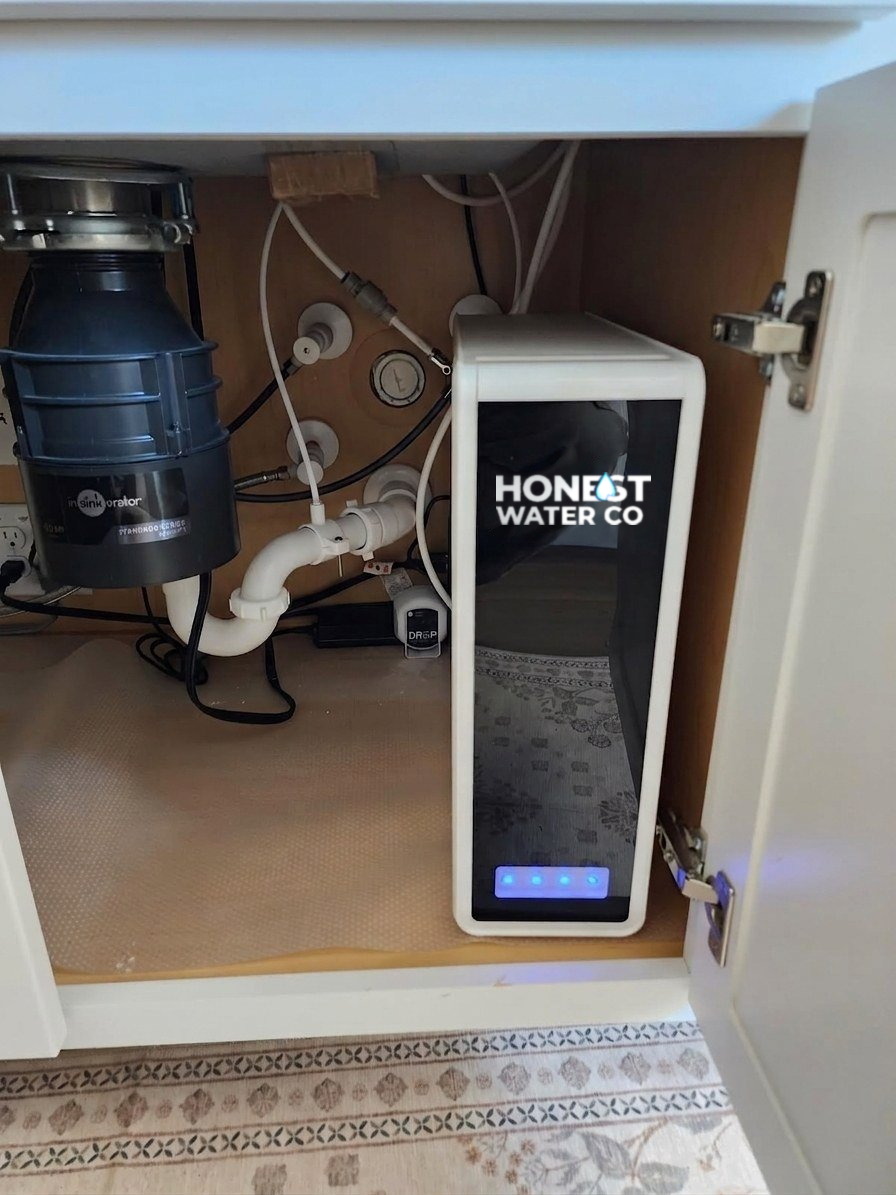 Water treatment system installation, example 7