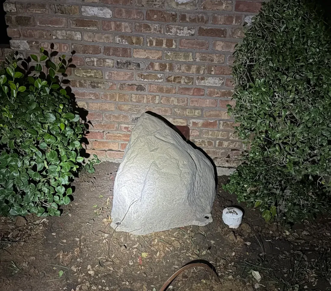 Faux Rock Installation installed by Honest Water Tampa
