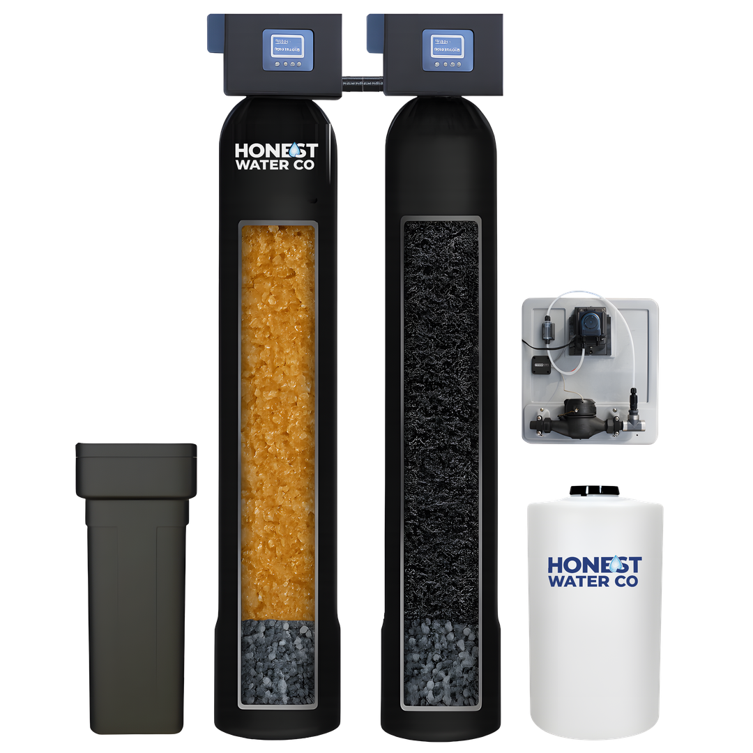 Home Iron and Sulfur Removal System installed by Honest Water Tampa