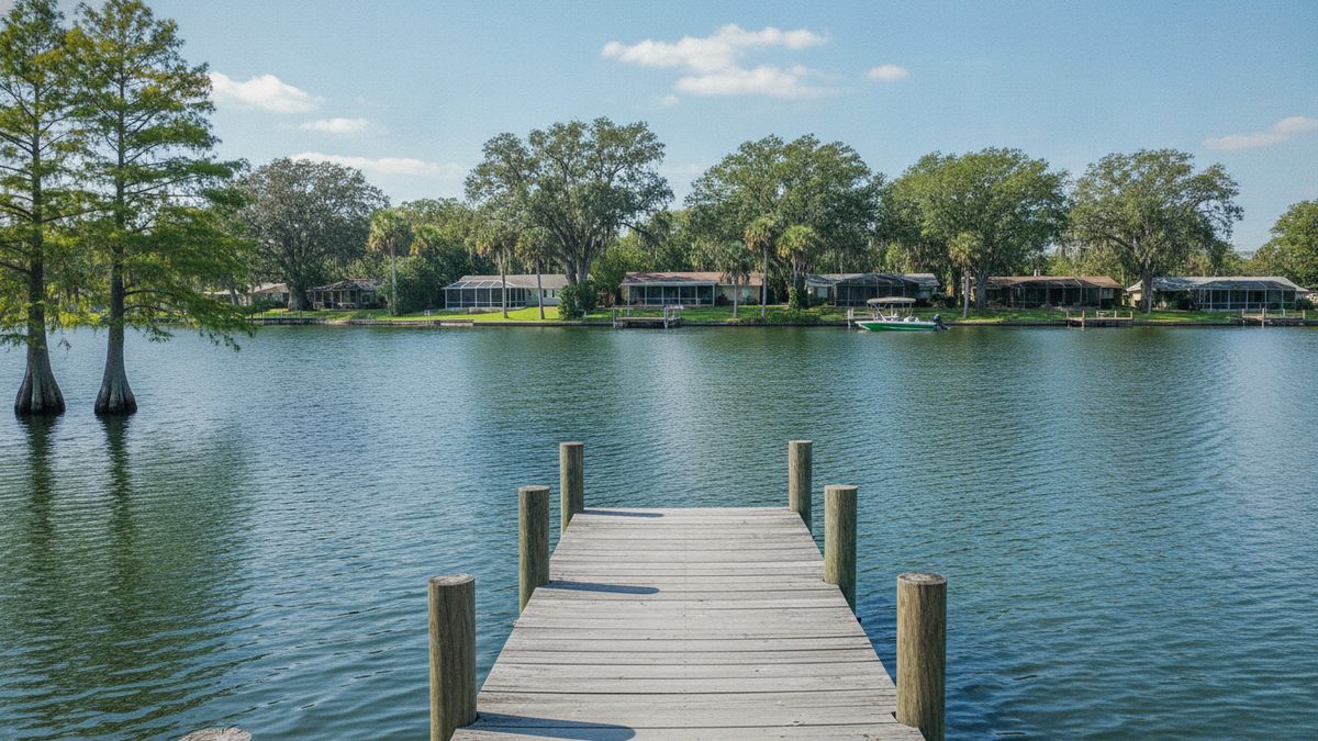 Water filtration in Lake Magdalene, FL